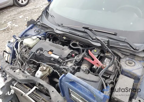 2018 Honda Civic Ex from USA, damaged, VIN 2HGFC2F75JH566249